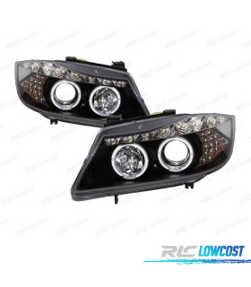PHARES BMW E90 05-08 DAYLIGHT LED NOIR