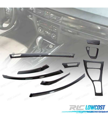 KIT PIÈCES DÉCORATIVES POUR HABITACLE BMW E90 CARBONE