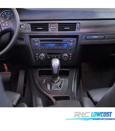 KIT PIÈCES DÉCORATIVES POUR HABITACLE BMW E90 CARBONE