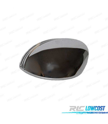 COQUES DE RÉTROVISEURS CITROEN C2 C3 02-10 PEUGEOT 206 98-09 CHROMÉ